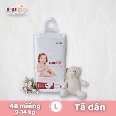 Tã dán ROSE BABY size L